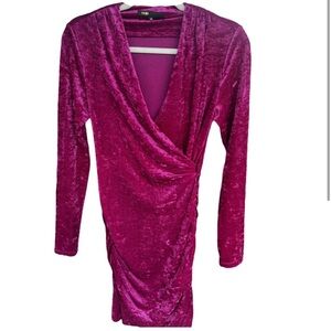 MAJE velvet mini dress size 38 perfect like new condition